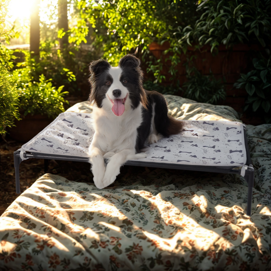 PawLoft® Indoor/Outdoor Elevated Dog Bed